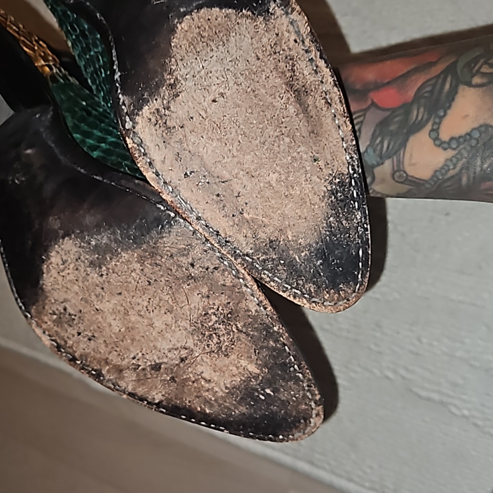 Dan Post Rainbow Python Boots(Interested In Trade… - image 4